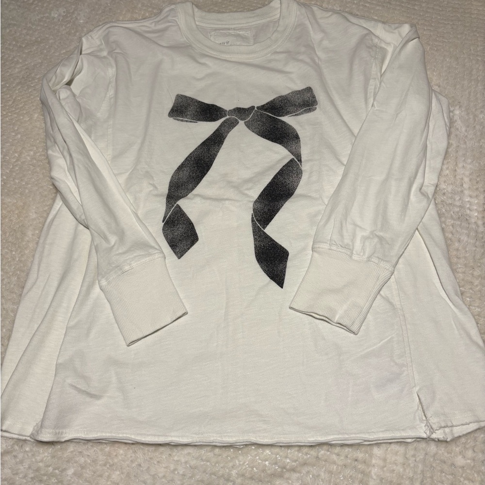 Aerie Classic White Crew Neck Tee